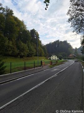 Izgradnja pločnika na območju Soteske (1)